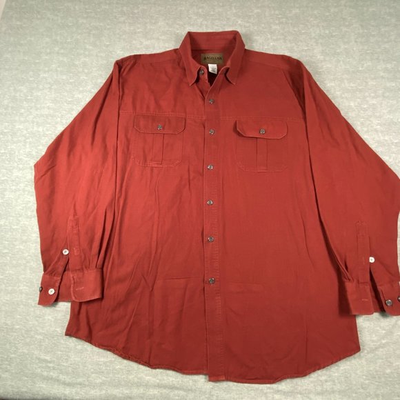 Magellan Men's Fish Gear Long Sleeve Shirt Relaxed Fit,‎ Moisture Wicking, Large - Picture 1 of 7